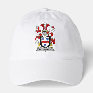 Irish McCormick Coat of Arms Family Crest Hat