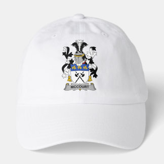 Irish McCourt Coat of Arms Family Crest Hat