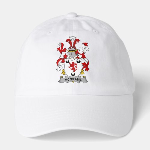 Irish McGrane or McGrann Coat of Arms Family Crest Hat