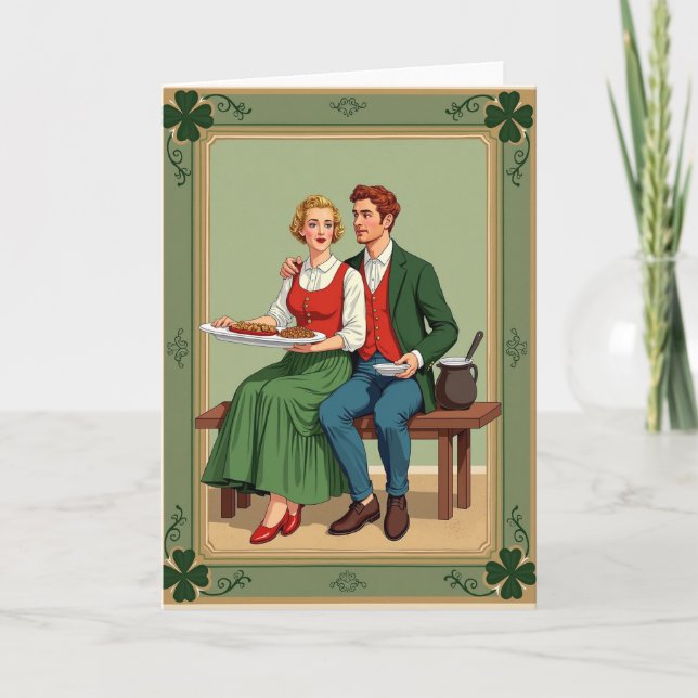 Irish Meal Shared Love Card (Front)