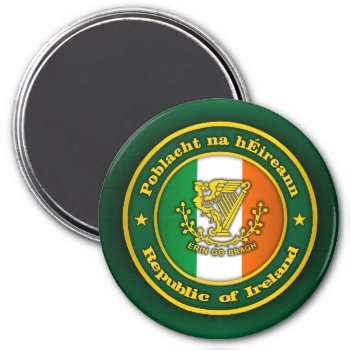 Irish Medallion 2 Magnet by NativeSon01 at Zazzle