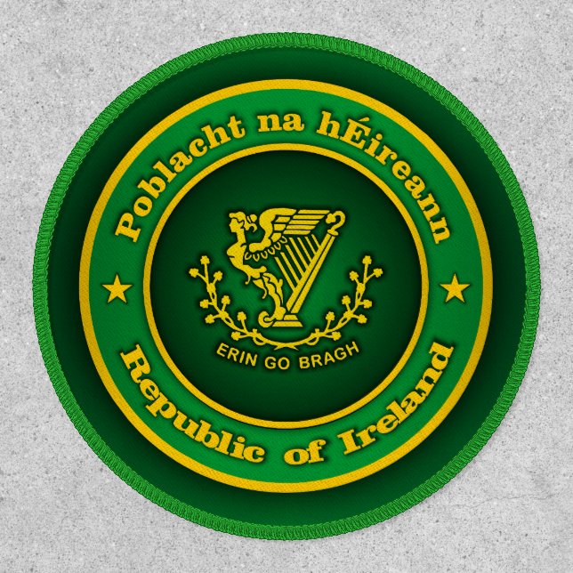 Irish Medallion Apparel Patch (Front)