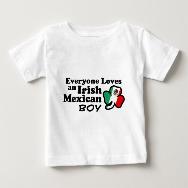 Irish Mexican Boy Baby T-Shirt | Zazzle.com