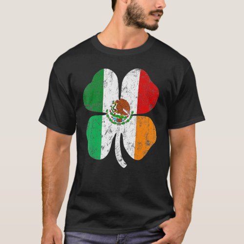 Irish Mexican Flag Mexico Ireland St Patricks Day T_Shirt