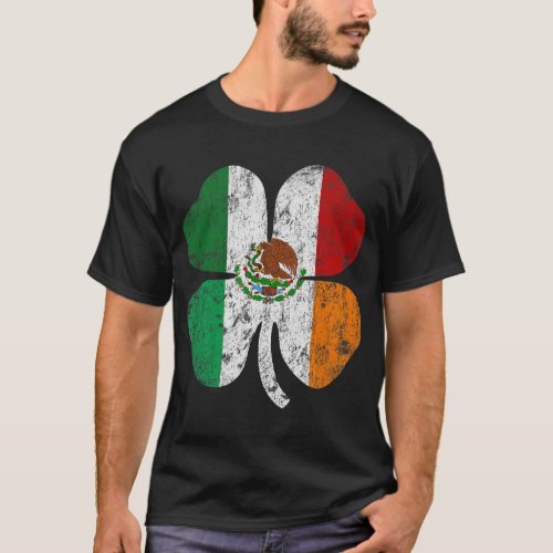 Irish Mexican Flag Mexico Ireland St Patricks Day T_Shirt