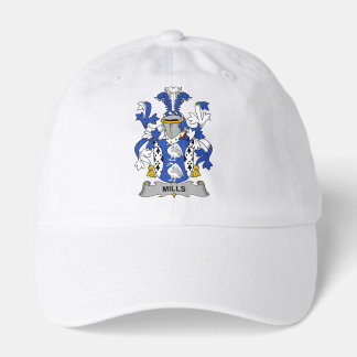 Irish Mills Coat of Arms Family Crest Hat
