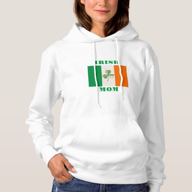Irish Mom Hoodie Sweatshirt (Front)