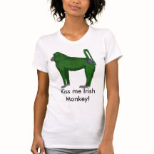 IRISH Monkey, Kiss me Irish Monkey!