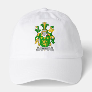 Irish More or O_More Coat of Arms Family Crest Hat