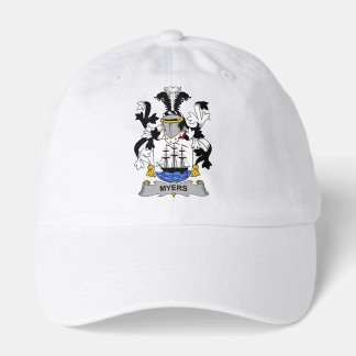 Irish Myers Coat of Arms Family Crest Hat