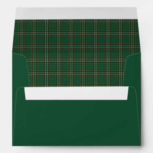 Irish National Original Ireland Tartan Envelope