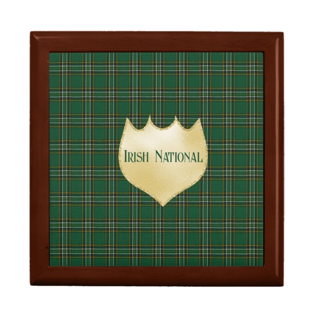 Irish National Original Irish Tartan Gift Box (Front)
