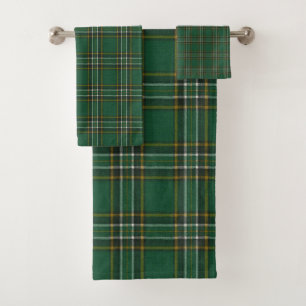 Irish National Original Tartan Bath Towel Set