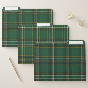 Irish National Original Tartan File Folder
