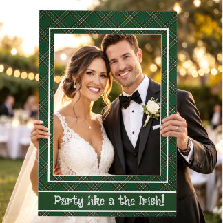 Irish National Original Tartan Selfie Frame