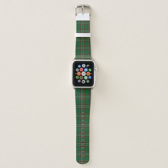 Irish National Tartan Apple Watch Band (Front)