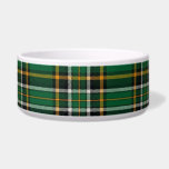 Irish National Tartan Bowl<br><div class="desc">Celebrate your love of all things Ireland with this Irish National tartan pattern</div>