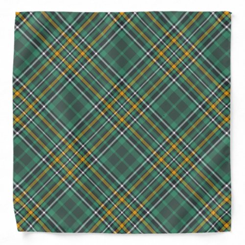 Irish National Tartan Plaid Pattern Bandana