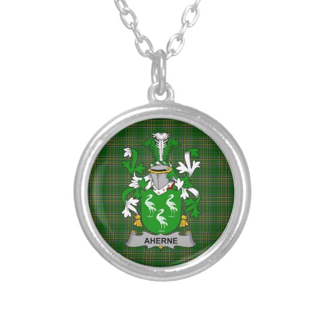 Irish Necklace Aherne or Mulhern Coat of Arms Fami (Front)