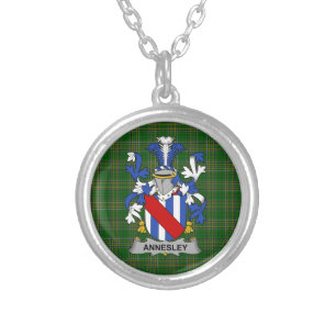 Irish Necklace Annesley Coat of Arms Family Crest
