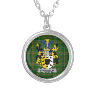 Irish Necklace Brownlow Coat of Arms Family Crest