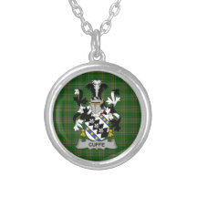 Irish Necklace Cuffe Coat of Arms Family Crest