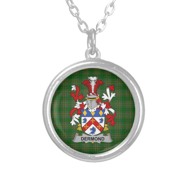 Irish Necklace Dermond or O_Dermond Coat of Arms F (Front)