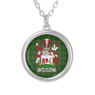 Irish Necklace Donlevy or O_Donlevy Coat of Arms F