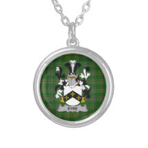 Irish Necklace Eyre Coat of Arms Family Crest
