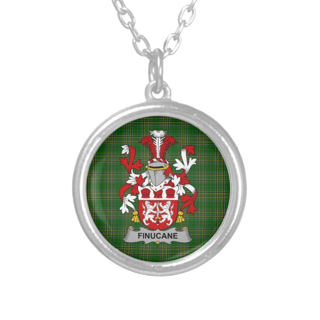 Irish Necklace Finucane or McFinucane Coat of Arms (Front)