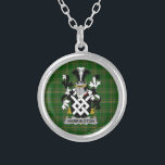 Irish Necklace Harrington Coat of Arms Family Cres<br><div class="desc">Irish Necklace Harrington Coat of Arms Family Crest "Handcrafted Irish Crest for Women – Sterling Silver Irish Jewelry Gift Celebrate your heritage and timeless beauty with this elegant handcrafted Irish necklace for women. Featuring a traditional Tartan Plaid design, this sterling silver pendant symbolizes eternal love, unity, and Irish tradition. Carefully...</div>