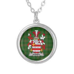 Irish Necklace Hussey or O_Hosey Coat of Arms Fami