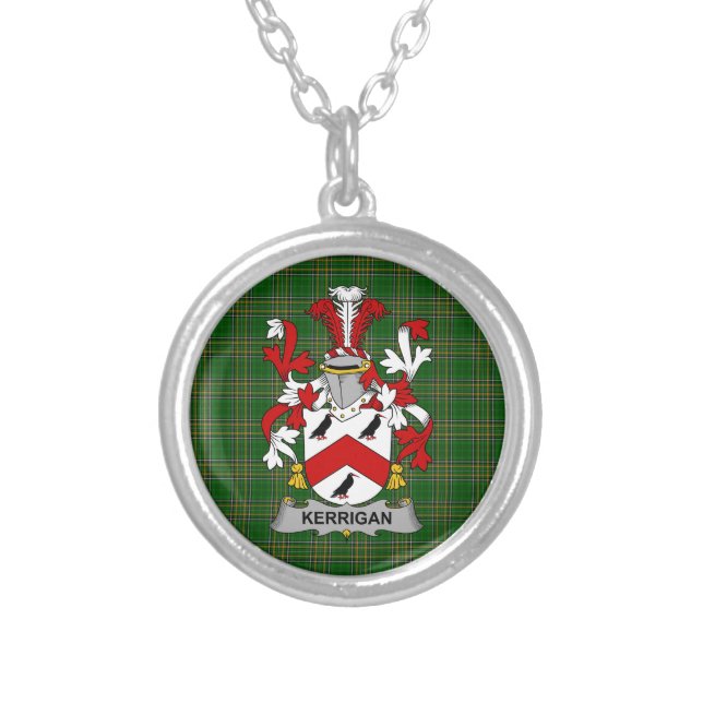 Irish Necklace Kerrigan or O_Kerrigan Coat of Arms (Front)