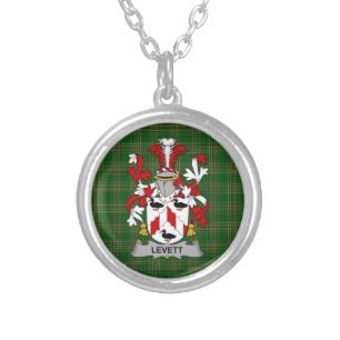 Irish Necklace Levett or Lyvett Coat of Arms Famil