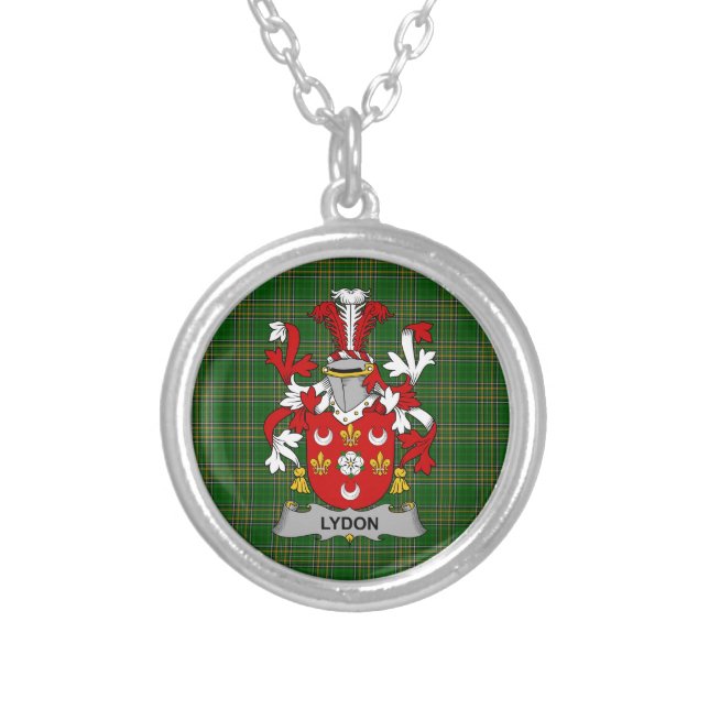 Irish Necklace Lydon or Leyden Coat of Arms Family (Front)