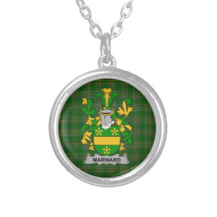 Irish Necklace Marward Coat of Arms Family Crest