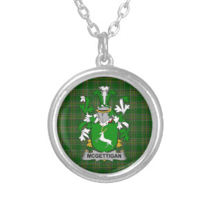 Irish Necklace McGettigan or Gethin Coat of Arms F