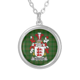 Irish Necklace McMahon or McMahan Coat of Arms Fam