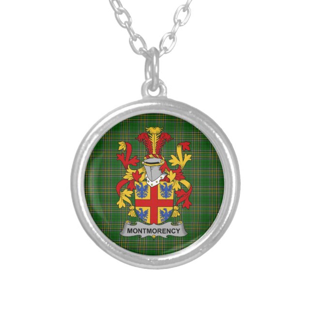 Irish Necklace Montmorency Coat of Arms Family Cre (Front)