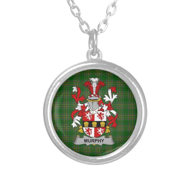 Irish Necklace Murphy (Muskerry) Coat of Arms Fami (Front)