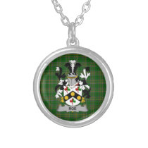 Irish Necklace Roe Coat of Arms Family Crest
