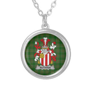 Irish Necklace Ruthven Coat of Arms Family Crest