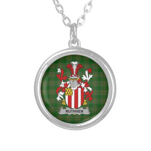 Irish Necklace Ruthven Coat of Arms Family Crest
