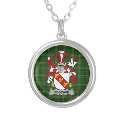 Irish Necklace Segrave Coat of Arms Family Crest