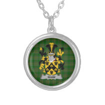 Irish Necklace Shaw Coat of Arms Family Crest