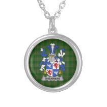 Irish Necklace Shearman Coat of Arms Family Crest