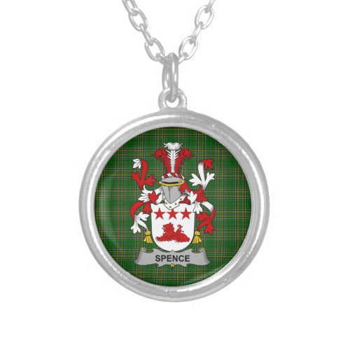Irish Necklace Spence Coat of Arms Family Crest