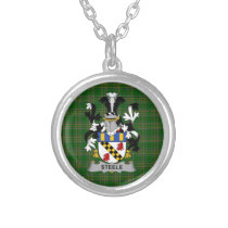 Irish Necklace Steele Coat of Arms Family Crest