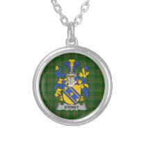 Irish Necklace Stoney Coat of Arms Family Crest