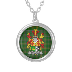 Irish Necklace Sullivan or O_Sullivan Coat of Arms